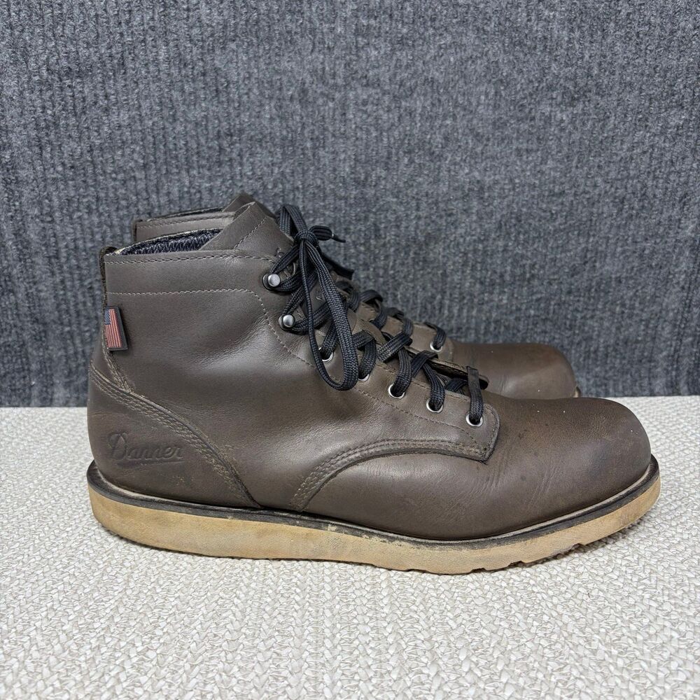 Danner Douglas 6” GTX Gore-Tex Charcoal Grey Leather Work Boots Men’s 9.5 D